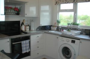 Park home kitchen refurbishment after