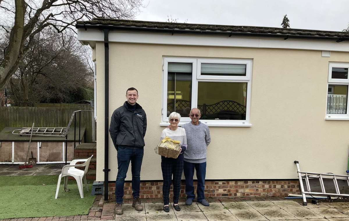 external wall insulation, Hampshire