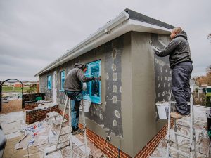 The Process of applying External Wall Insulation to your Park Home